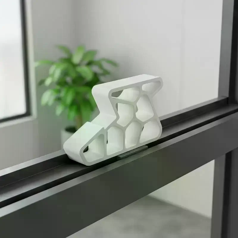 3Pcs Heavy Duty Door Stopper Non-Slip Balcony Window Door Wedge For Home Office Bathroom Kitchen Track Lock Anti-Slam