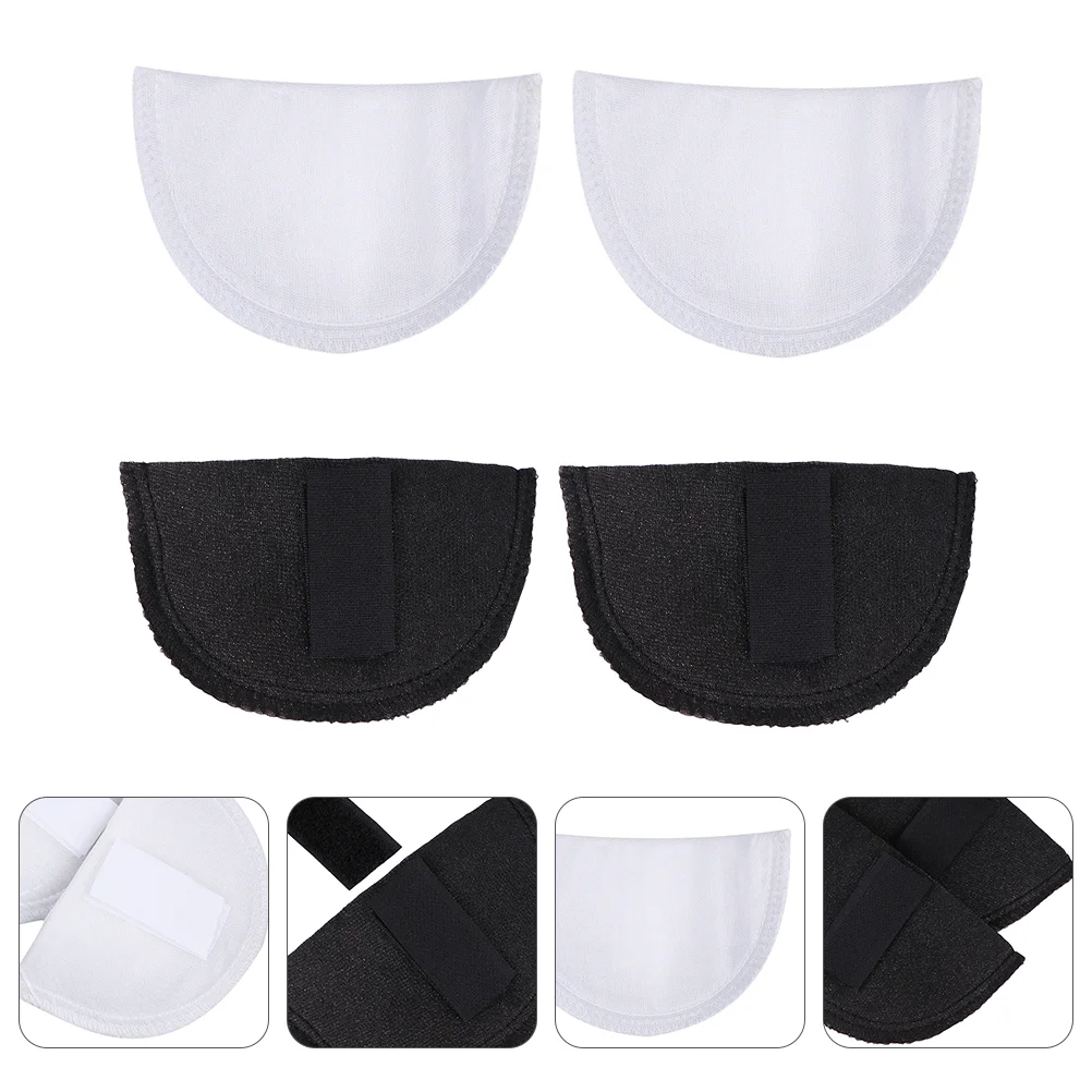 2 Pairs Adult Costumes Self-adhesive Sponge Shoulder Pad Clothes Pads Suit Coat Mat Enhancer Man