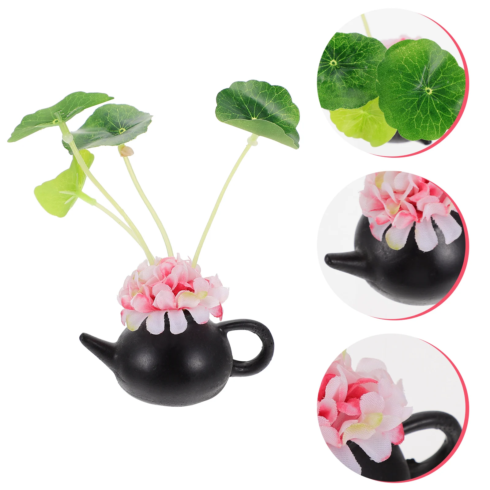 

Sushi Platter Decorative Flowers Plate Decorations DIY Restaurant Desktop Ornament Simulation Serving Tray Boat Artificial