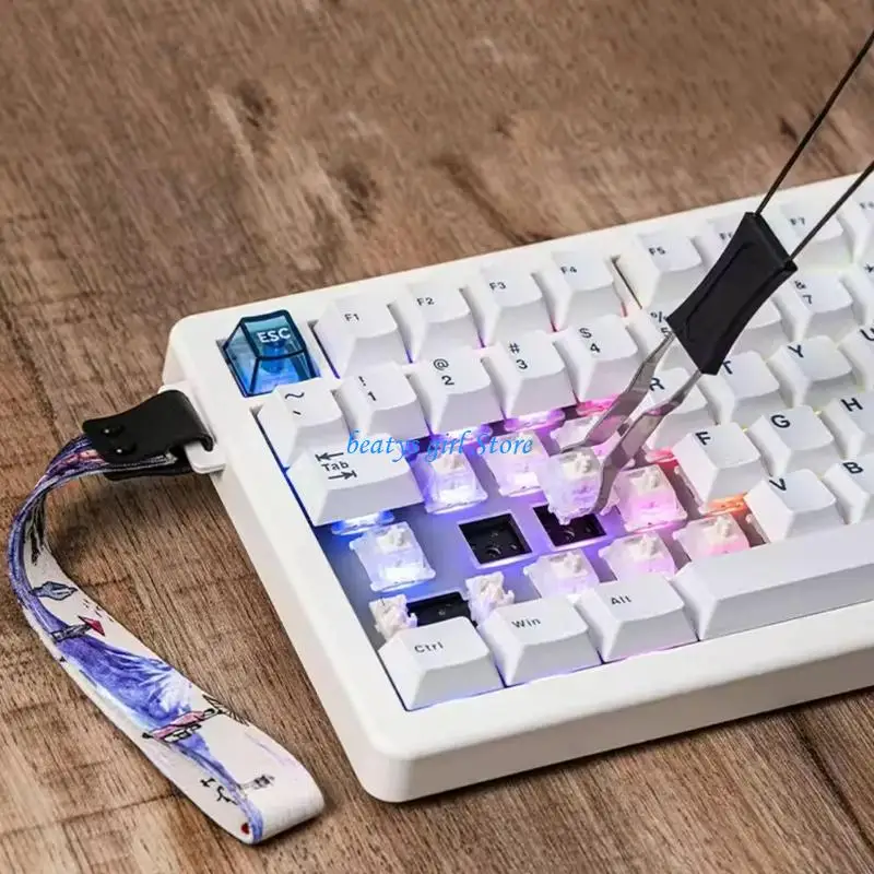 C7AB Color Mechanical Keyboard with Knob, VIA Layers and Hot Swappable Switches
