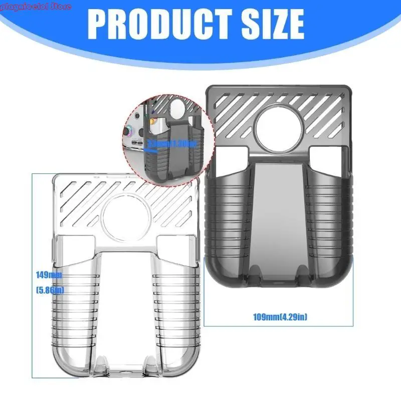 Gamepad Cover TPU Protective Case Scratchproof Handheld Console Accessories Bumper Housing for RG406V Shockproof Shell