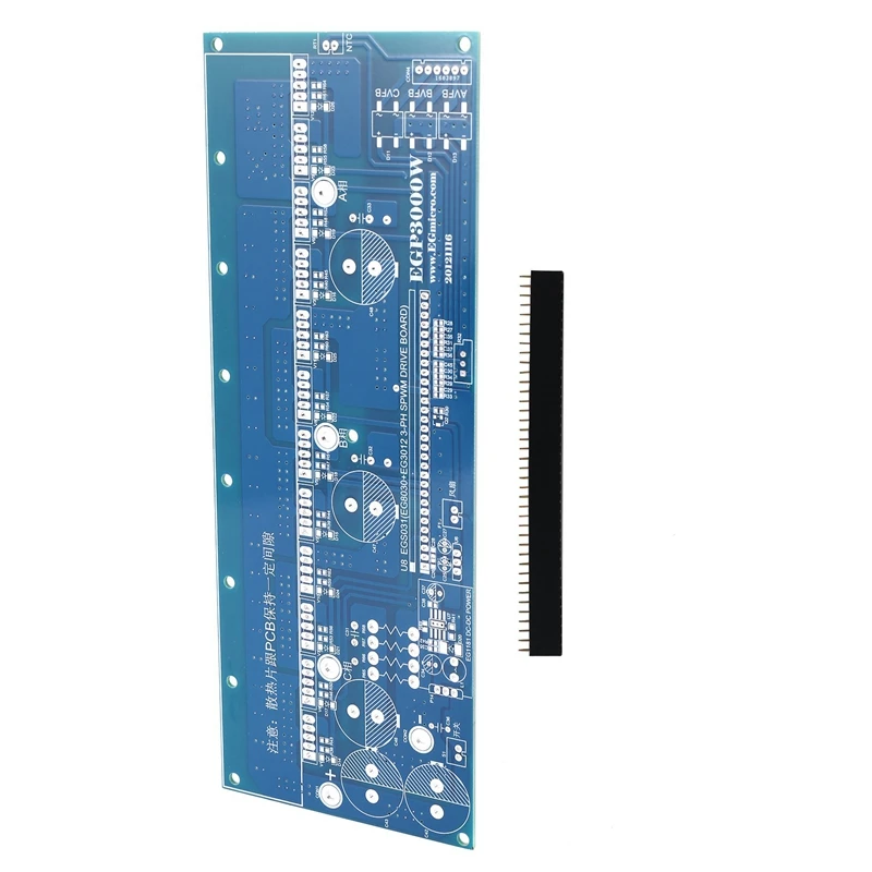 1 Pcs EGP3000W Three-Phase Inverter Pure Sine Wave Power Board PCB Empty Board EG8030 For DIY