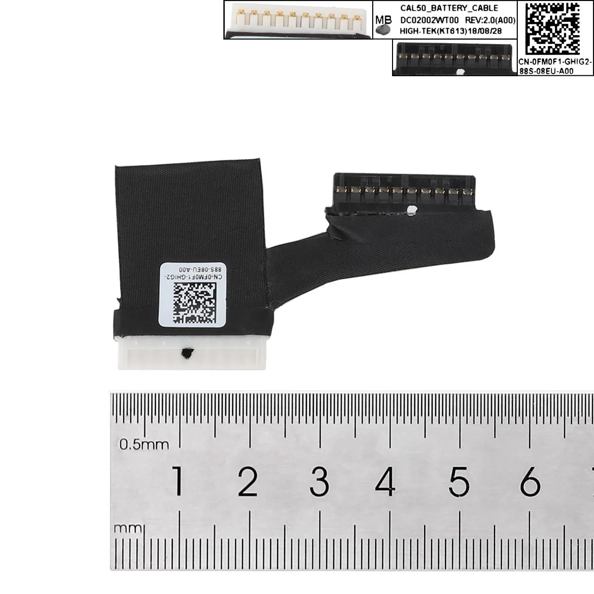 New Battery Cable For Dell Inspiron15 5570 5575 Latitude 3590 0FM0F1 DC02002ET00 DC02002WT00