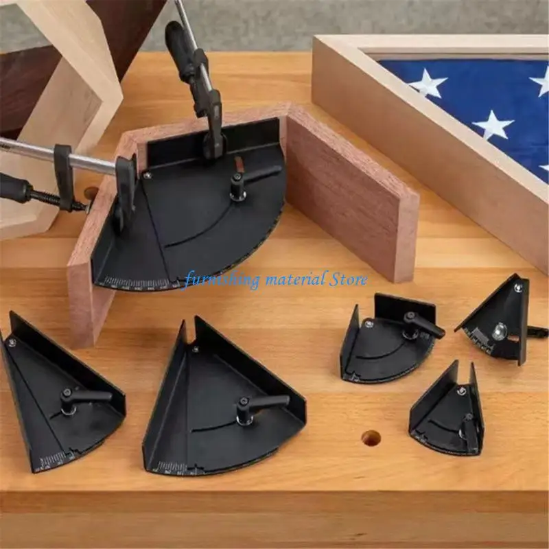 

Y5GD Heavy Duty Metal Protractor Angled Gauge For Woodworking And Home Improvement