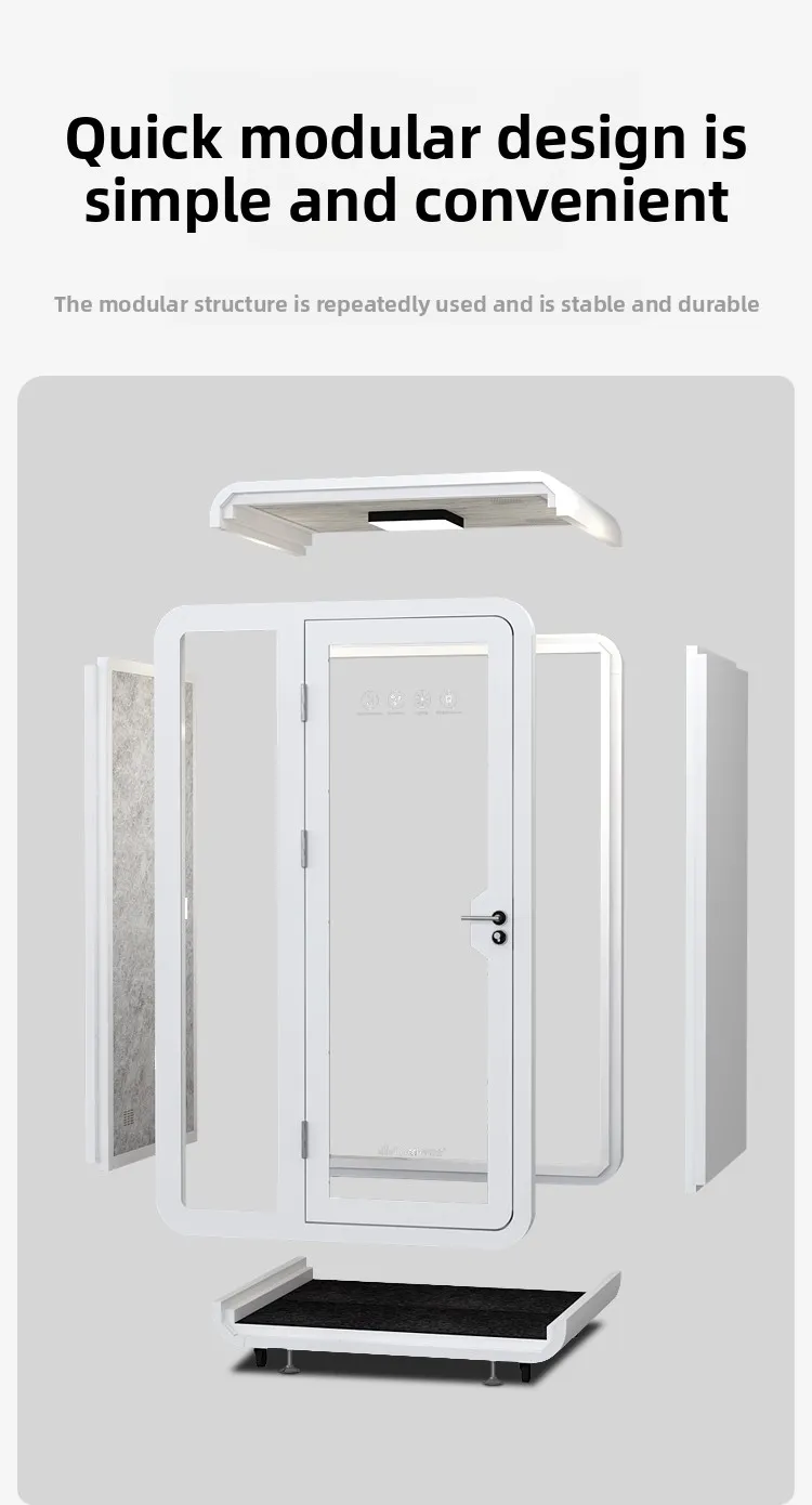 soundproof room, office phone booth, mobile live stream, home recording studio, soundproof room, piano room