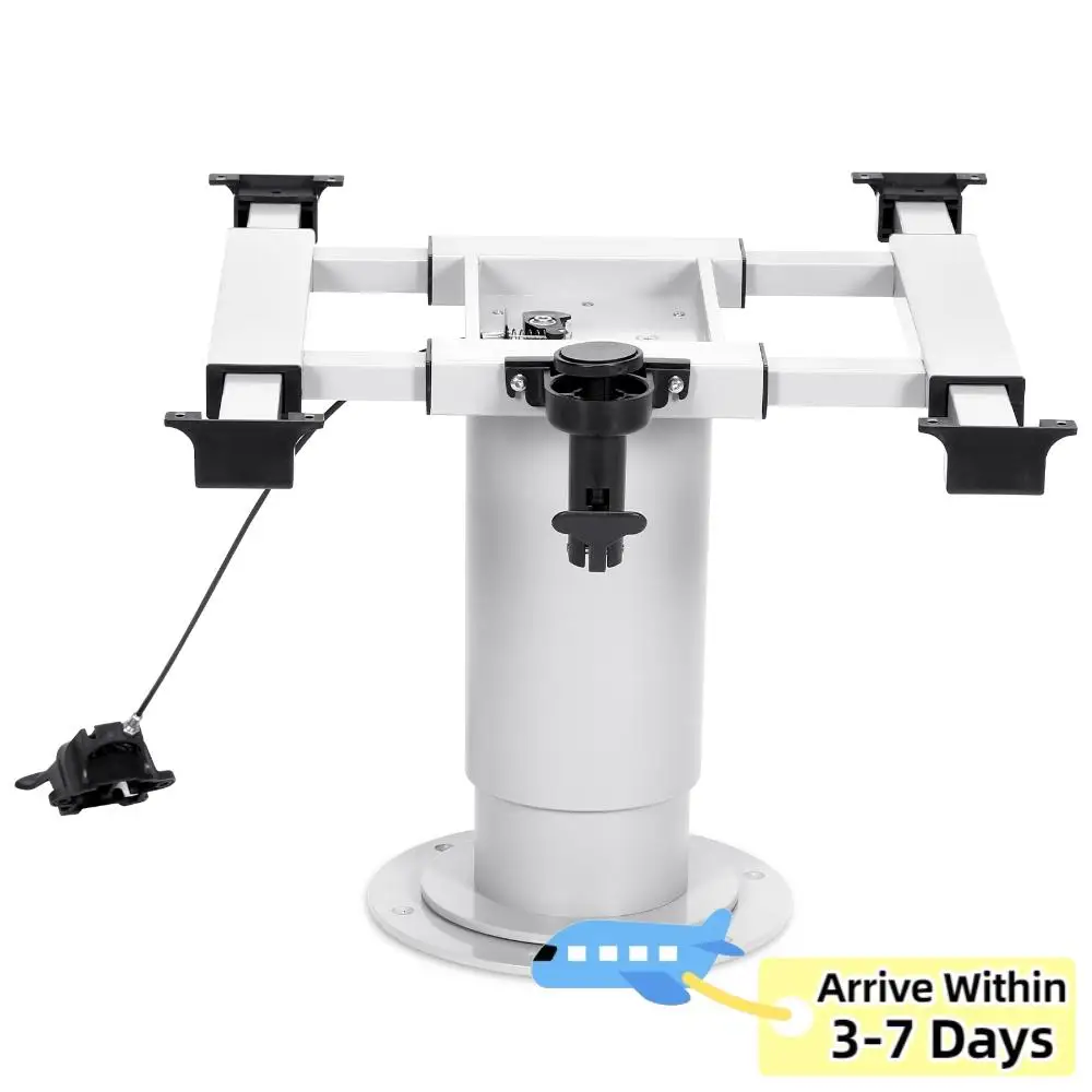 

RV Table Pedestal Stand Leg Height Adjustable Pneumatic Table Leg Base Mount with Gas Lift for Marine Boat Marine Yacht