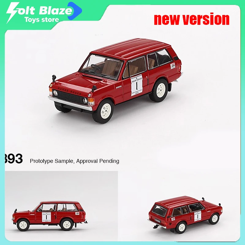 

MINI GT 1/64 Range Rover 1971 International Hillrally Winner 893 DieCast Car Model Simulation Alloy Cars Model Boy Birthday Gift