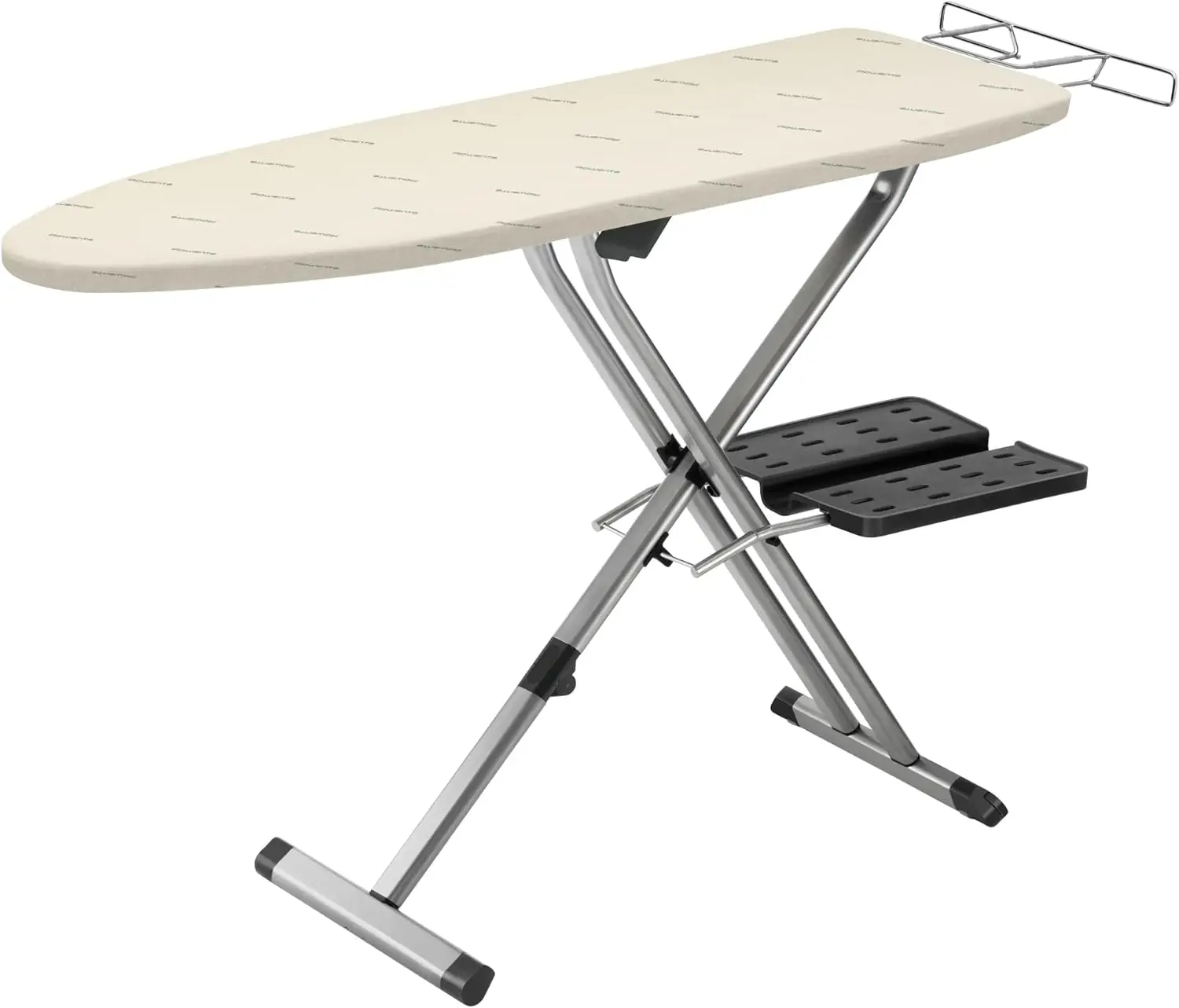 Compact Ironing Board with Hanger Rack 18 x 54 Inches Space Saving, Folding, 4 Legs IB9100