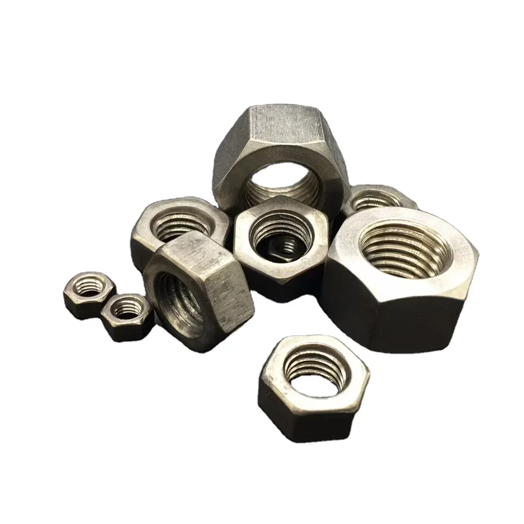 

1000pcs Wholesale Cheap Carbon Steel DIN934 Hex Nuts Metal M6 M8 M10 M12 M14 M16 M18 M20 High Quality Hexagon Nuts