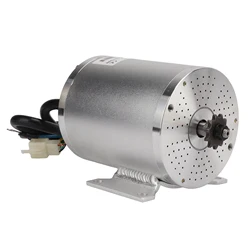72V Electric Brushless DC Motor 3000W BLDC Motor with 11 Teeth Sprocket for Electric Scooter Bike Go Kart