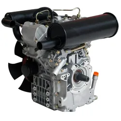 PME2V80  two cylinder water cooled V-Twin 16HP-19HP 4-stroke electric machinery diesel engine