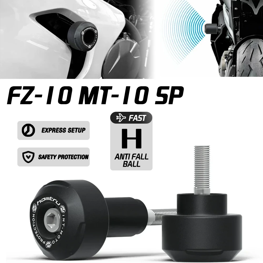 

Для Yamaha FZ-10 MT-10 SP 2016-2024 модификация мотоцикла, рама вилки, слайдер, защита двигателя, комплект аварийных накладок