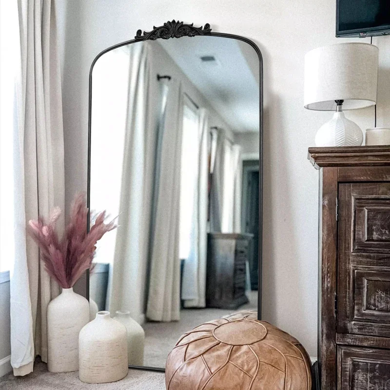 Modern Home Ornaments Living Room Full Body Standing Mirror Irregular Decorative Wall Mirrors Small Bathroom Large Dressing