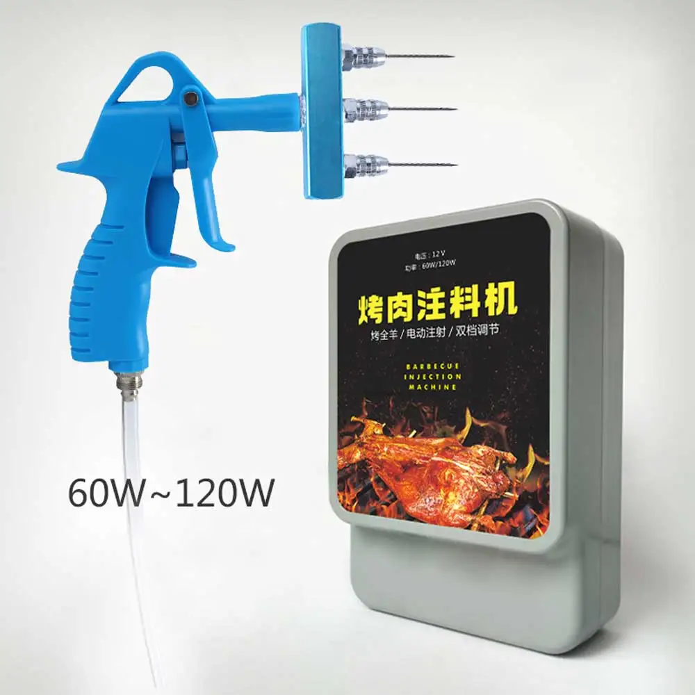 آلة حقن اللحوم الكهربائية ذات المحرك المزدوج آلة تغذية الضغط العالي