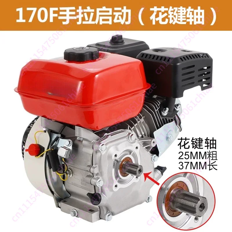 168 170F 188 190 Micro Tiller Threshing Machine Road Cutter Engine 7-13 Horsepower