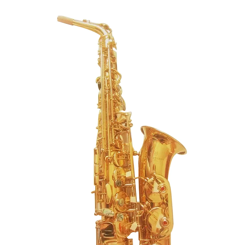 

Brand New A 992 Alto Saxophone Gold Professional jazz mouthpiece Sax E Flat With Case musical instrument and Accessories