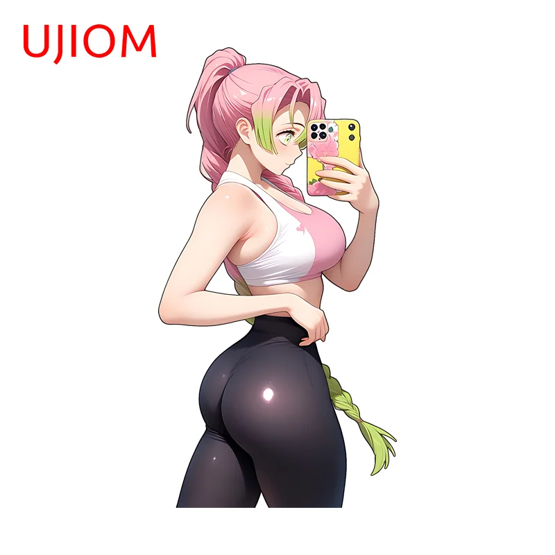 UJIOM аниме фигурка Mitsuri Kanroji стикер на стену сделать зеркало острый уникальный рисунок наклейка острый декор кухонного шкафа UJIOM аниме фигурка Mitsuri Kanroji стикер на стену сделать зеркало острый уникальный рисунок наклейка острый декор кухонного шкафа