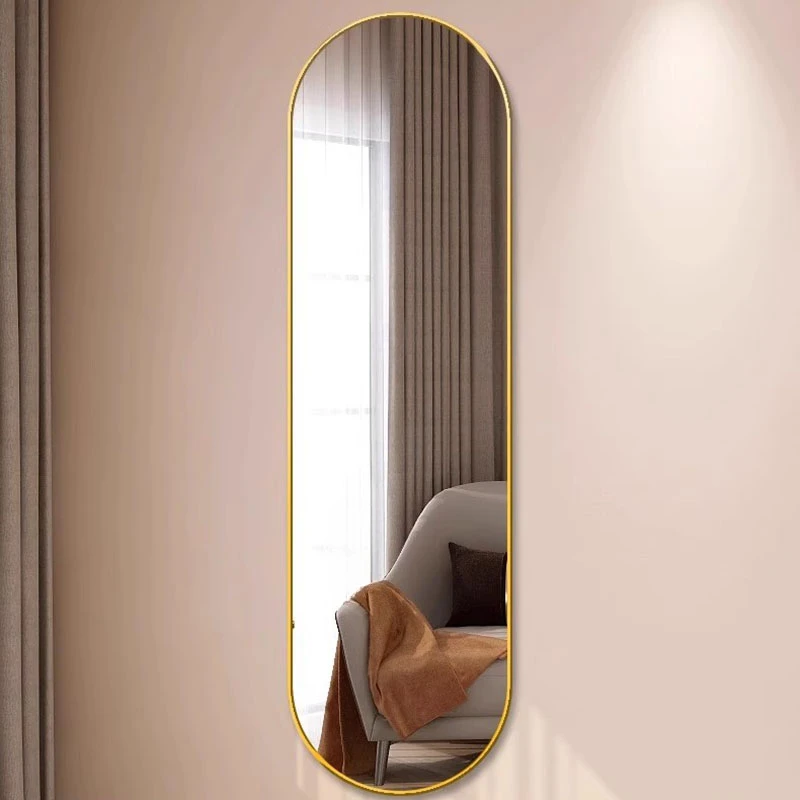 Bathroom Irregular Mirror Women Nordic Shower Girly Room Bedroom Mirror Large Standing Espejos Cuerpo Completo Room Decor