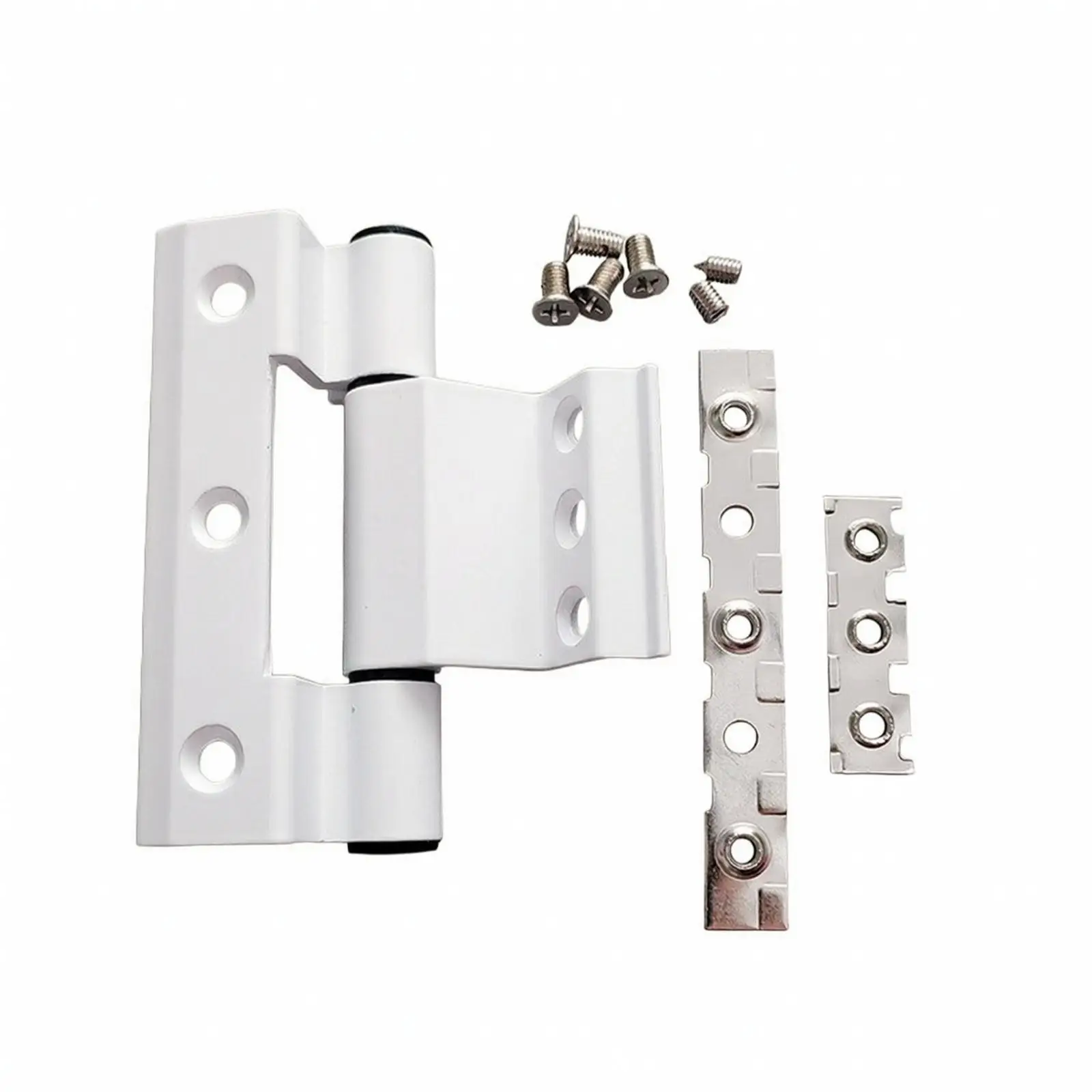 Aluminum Alloy Window Hinge with Screws for Smooth Opening and Closing Home Hardware Replacement Part