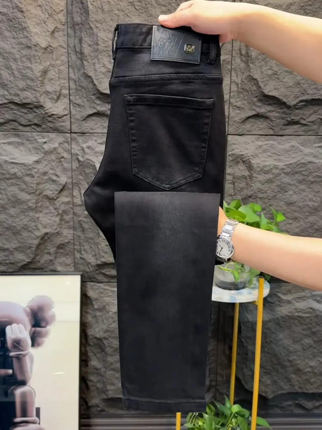 

Высококачественные модные джинсы премиум-класса для мужчин: легкие, роскошные, на осень-зиму