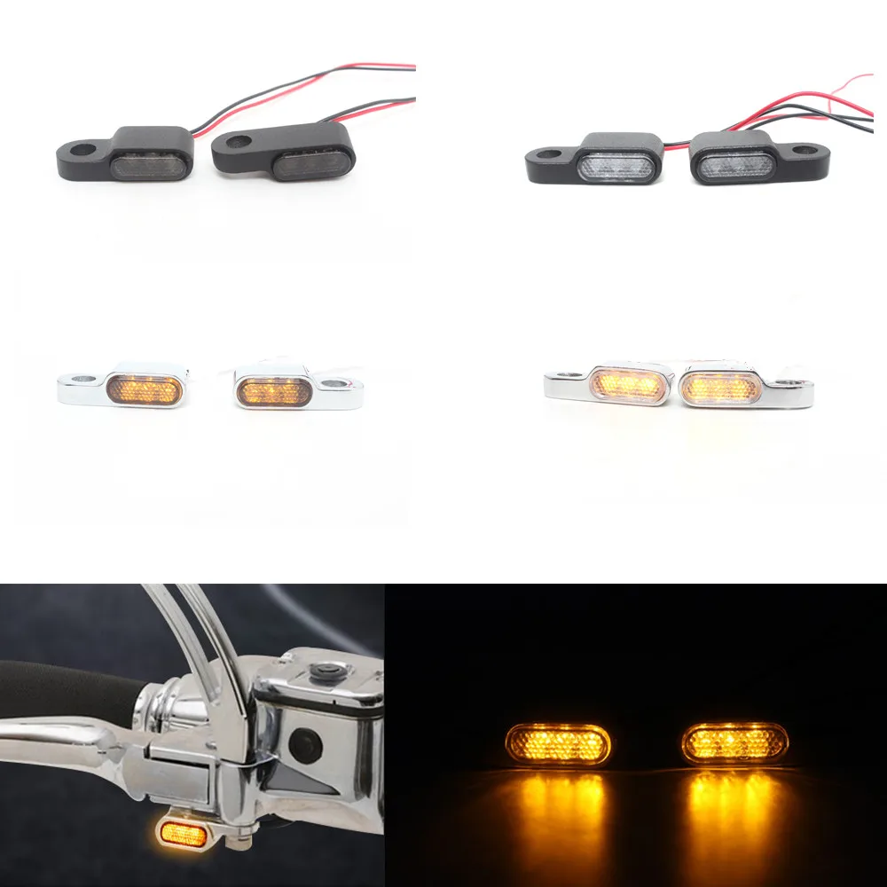 

Motorcycle 8mm Mini Led Turn Signal Light Running Lamps Indicators For Harley Honda Yamaha Kawasaki Amber Flasher Blinker E Mark