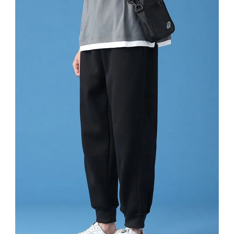 

New Spring and Autumn Fashion Korean Version Hong Kong Style Leggings Loose and Versatile Casual Handsome Men's Guard Pants