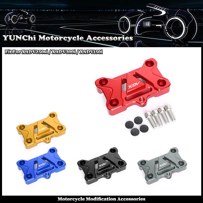 Fit For YAMAHA XADV250si XADV300i XADV150i Handlebar Fixing Cover, Faucet Handlebar Pressure Code, Front Handlebar Fixing Cover