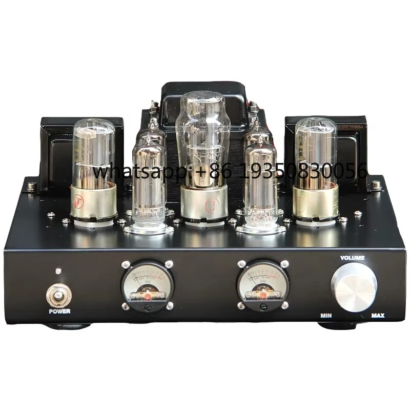 KYYSLB 110V 220v 6.8w*2 Fever HIFI Tube Amplifier Scaffolding Class a Single-ended Parallel Pure Tube Amplifiers