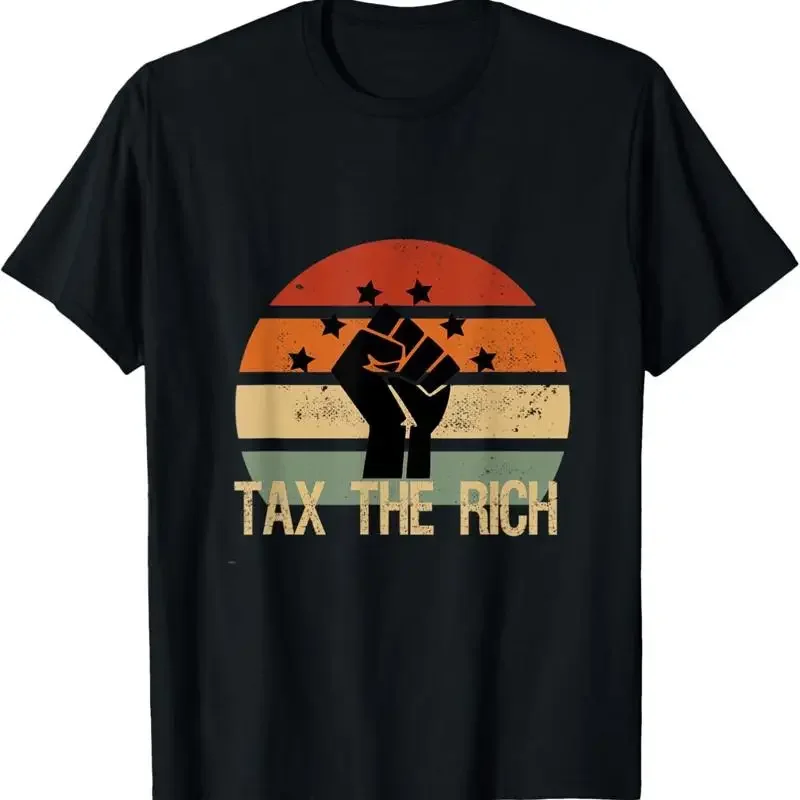 Tax The Rich Aoc Anti Capitalist American Political Protest T Shirt
