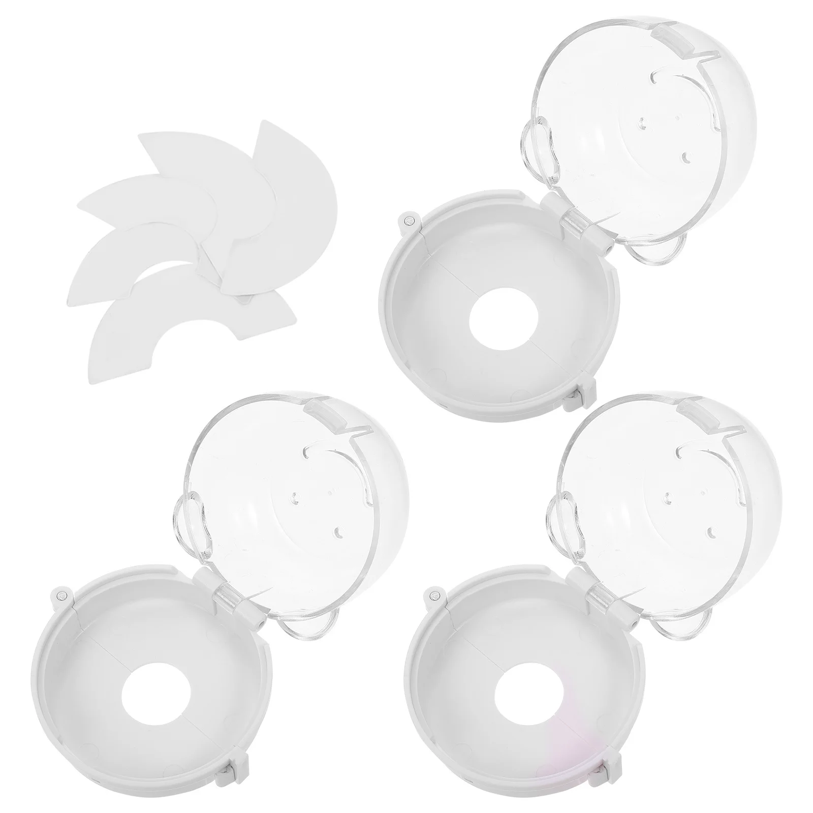 

3pcs Gas Stove Knob Cover Child Safety Lock 120°C Heat Resistant Nonslip Design For Kitchen Stove Protective Cover Baby Proof