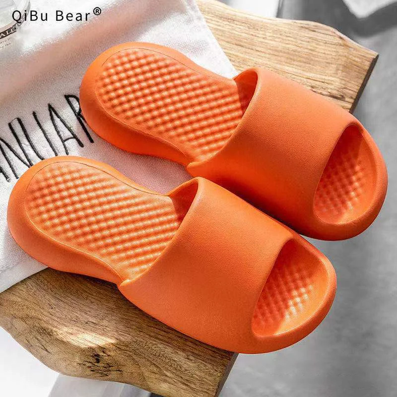 2022 New Men Fashion Slippers Indoor Household Summer Beach Ourdoor Slides Ladies Slipers Platform Mules Shoes Woman Flats