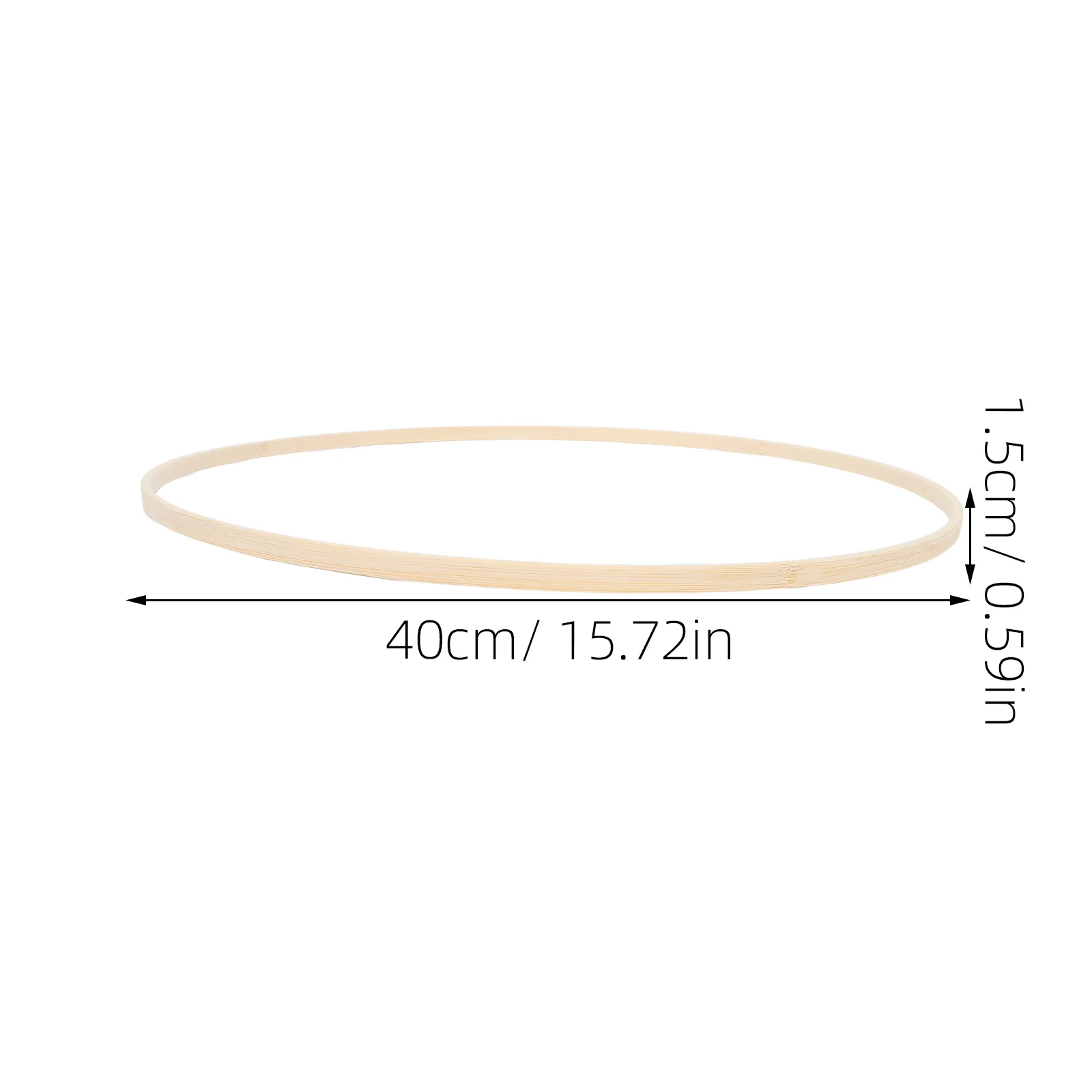 10 قطعة الأطواق الزهور الخيزران إكليل خواتم DIY بها بنفسك ديكور الزفاف مكرميه الحرف جارلاند صنع لوازم البيج ريفي #4