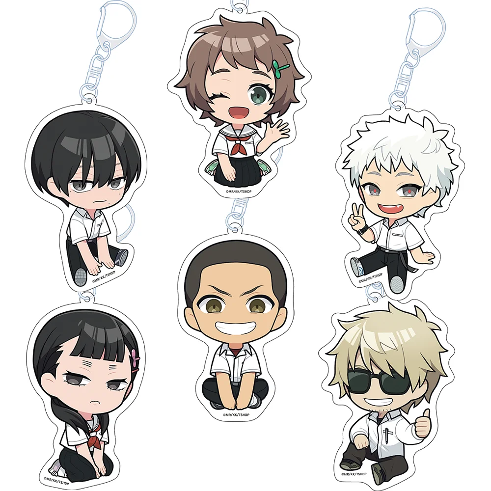 الصيف هيكارو يموت هيكارو إندو يوشيكي تسوجيناكا أساكو ياماجيشي تاناكا الرسمية HD سلسلة مفاتيح مصنوعة من الأكريليك حقيبة قلادة أنيمي السلع