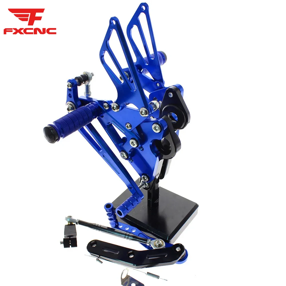 

For YAMAHA MT09 FZ09 2013-2020 Motorcycle Rearset Footrest Footpeg CNC Aluminum Alloy Motorcycle Rearset Footrest Footpeg