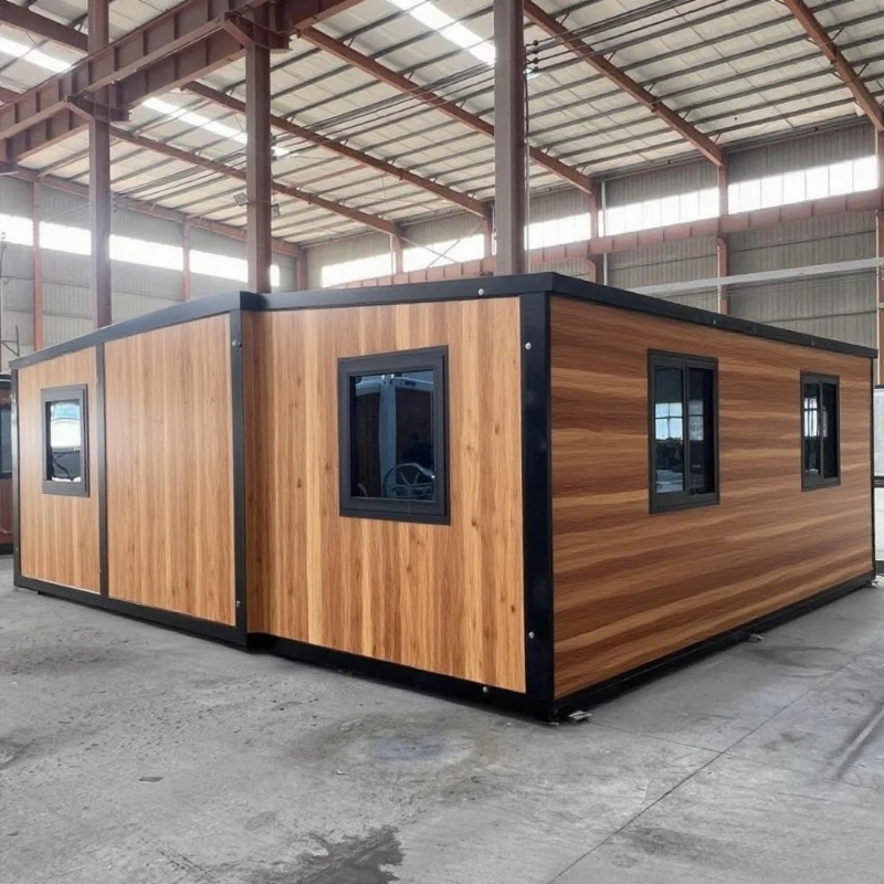Expandable Container House 20ft 40ft Prefabricated Houses 2 3 Bedrooms Prefab Homes Portable Mobile Tiny Home Warehouse Sheds