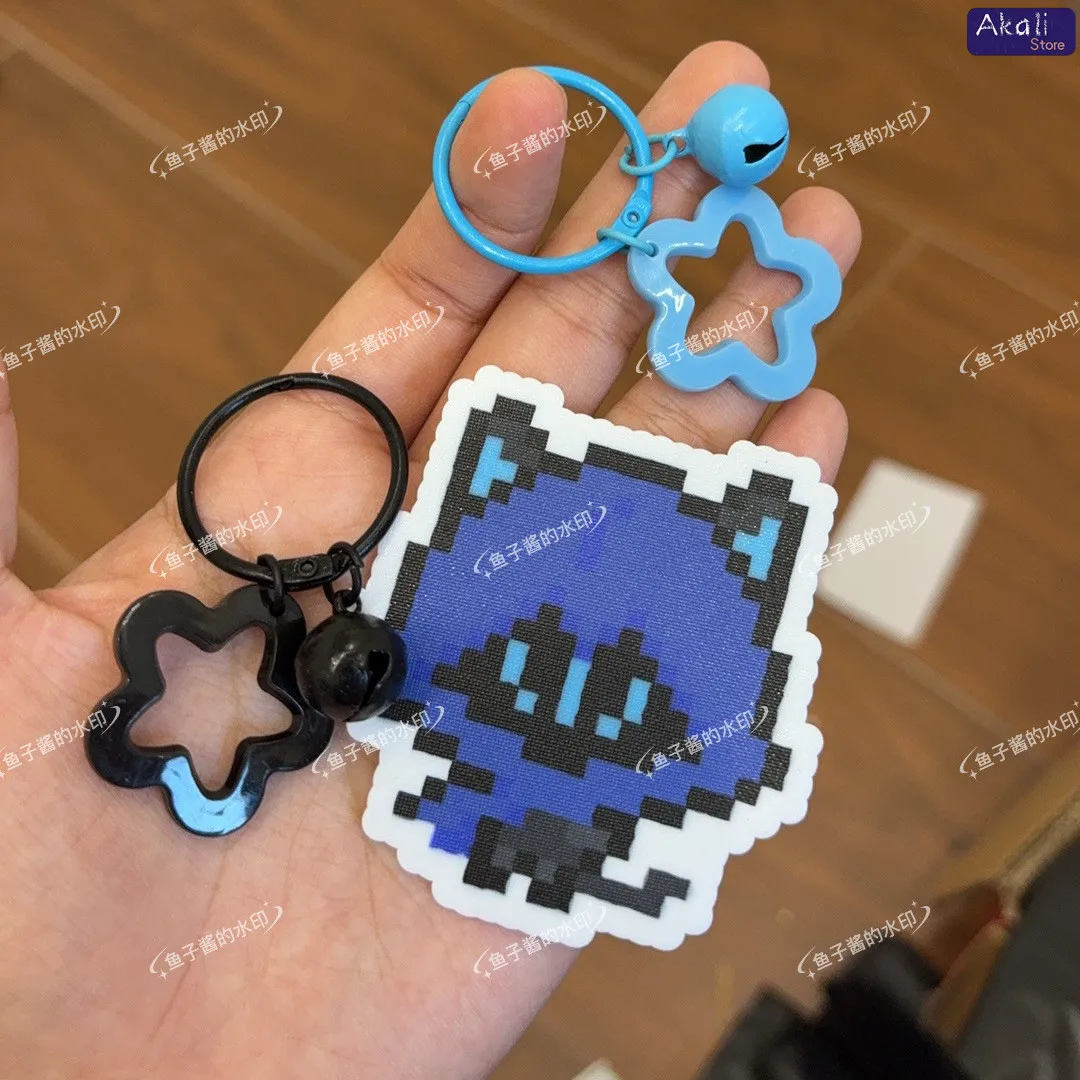 Valorant بكسل المفاتيح لطيف لعبة شخصية حبة قلادة الإبداعية الاكريليك سحر حقيبة ملحق هدية لمحبي اللاعبين تحصيل #2