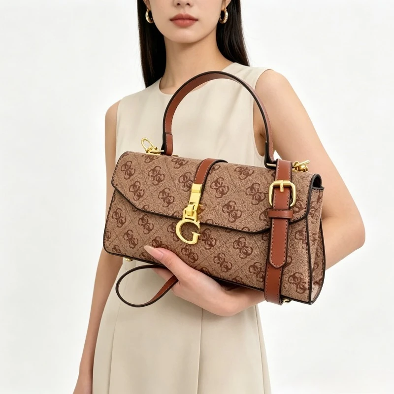 High-End Minimalist Diaper Bag: Elegant Crossbody Handbag For Women With Designer Logo And Large Capacity Vintage Tote