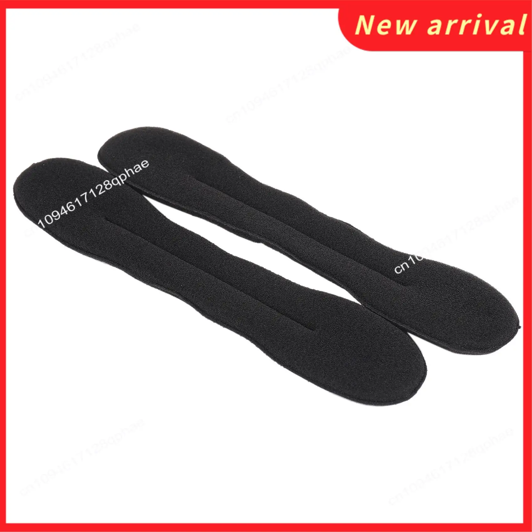 صانع الكعك السحري N89R (2 صغير، 2 كبير) إسفنجة إسفنجية لتشكيل الشعر (أسود)