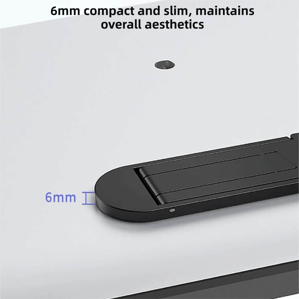 Foldable Design Laptop Stand Portable Lightweight Notebook Stand Heat Dissipation Height-Adjustable Laptop Holder Office Use