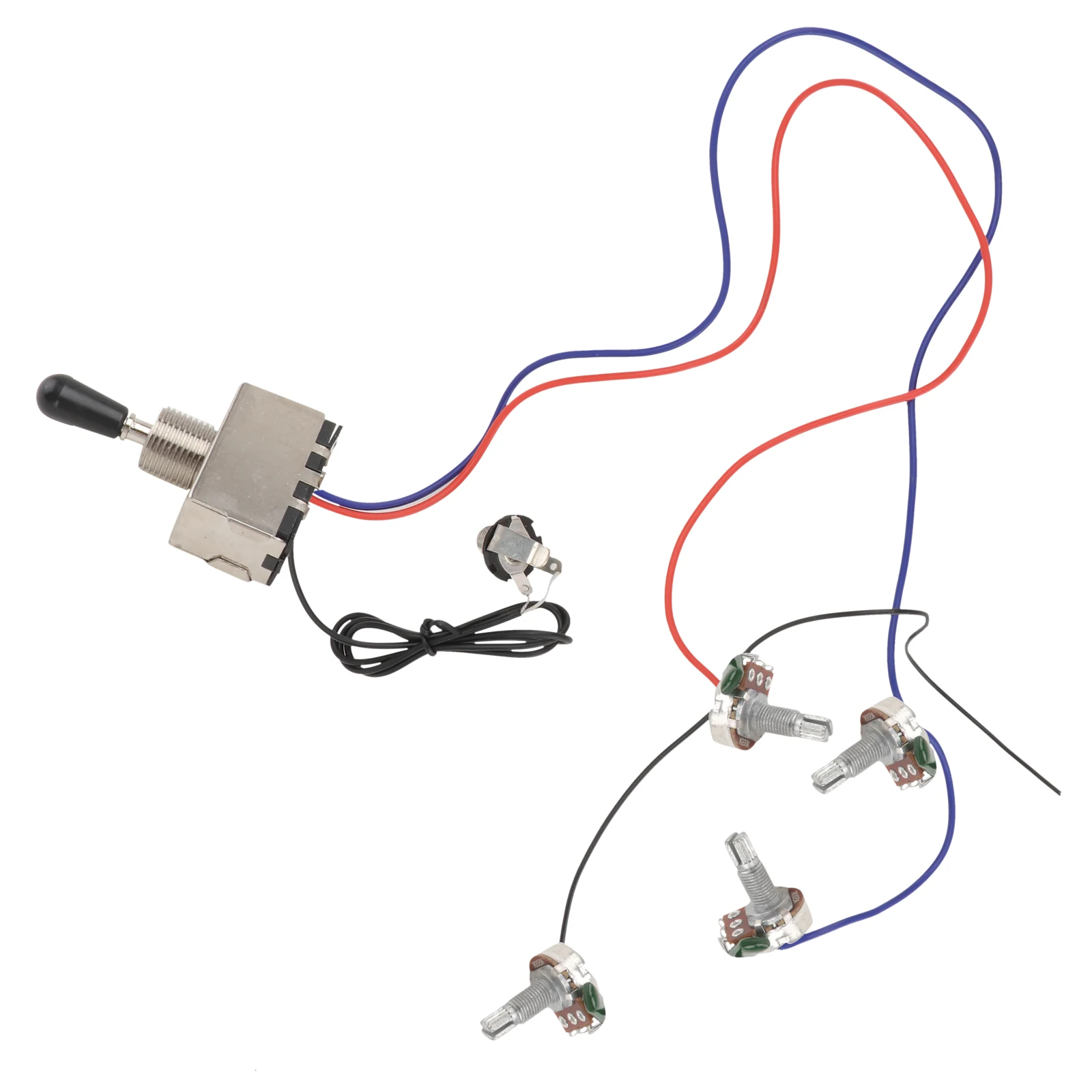 

guitar wiring harness guitar toggle guitar volume guitar tone jack guitar parts