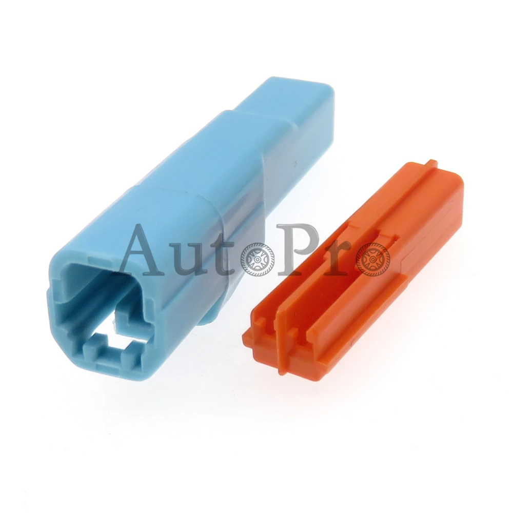 1 Set 2 Hole AC Assembly Car Wiring Terminal Unsealed Connector 6098-3857 6098-3853 Auto Socket Automotive Wire Cable Plug