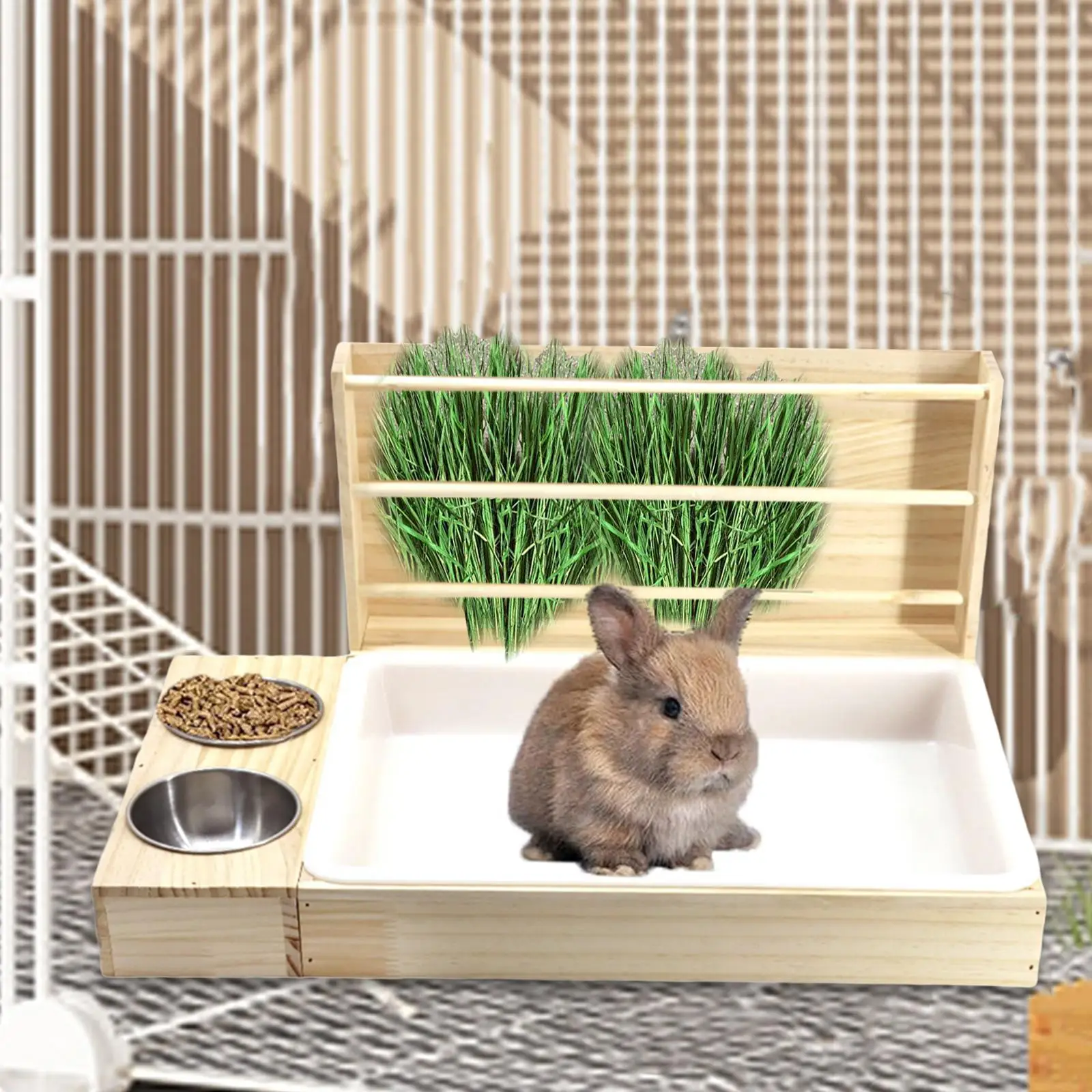 

Кормушка для сена, интерактивная игрушка для обогащения, игровая площадка, клетка, аксессуары, убежище, держатель для сена для мелких животных, стойка для морской свинки