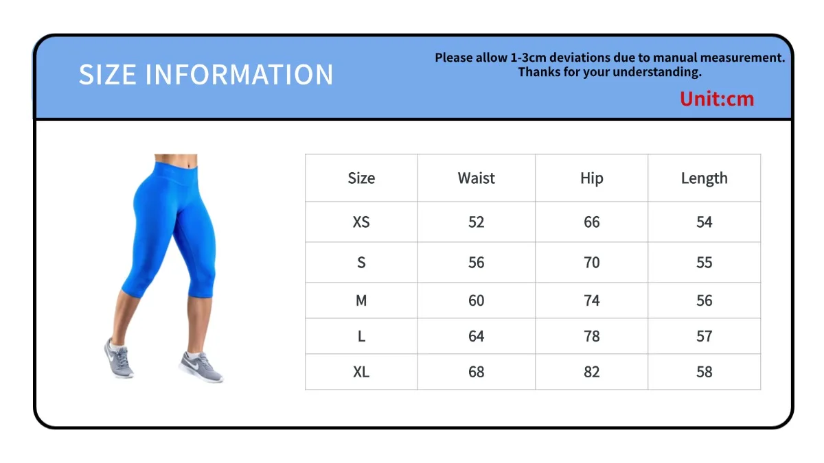 Pericic Nahtlose Yoga-Caprihose für Damen, Schnelltrocknend, Hohe Taille, Fitness-Cropped-Leggings, Sportbekleidung, Workout-Laufhose – Detail 5