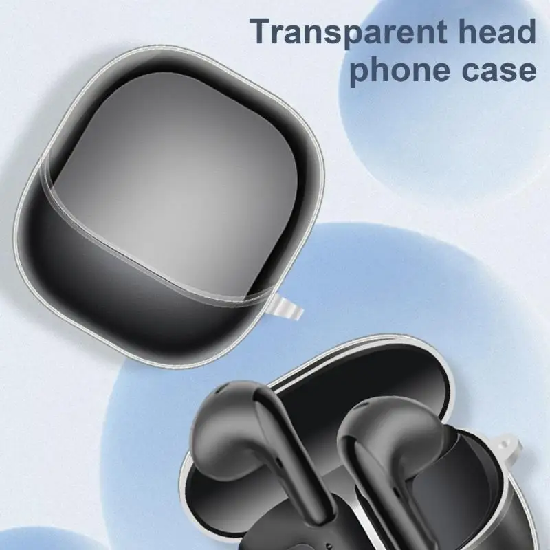 

R53C Protective Plastic Case AntiScratch for Buds 5 Earphone Nonscratch Cover Shockproof Shell