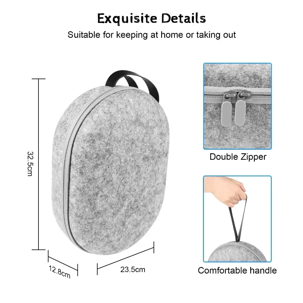 오큘러스 퀘스트 3 용 케이스, 휴대용 보관 가방, 안티 드롭 호환 엘리트 스트랩, 여행 액세서리