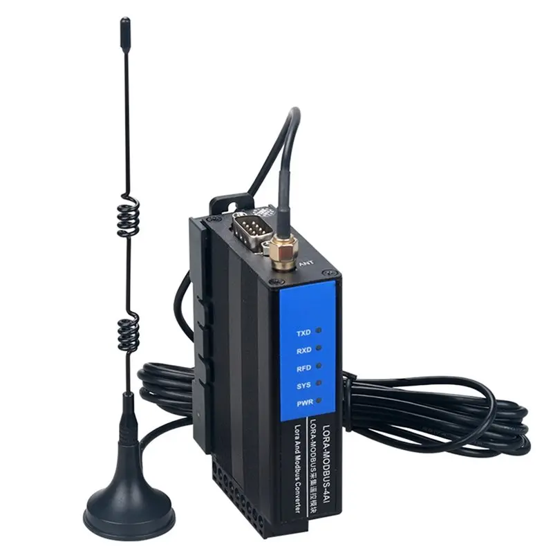 AS95-Relay Output Digital Input LORA-MODBUS-1DI1DR LORA Wireless Module Remote Control Transparent Transmission Antenna