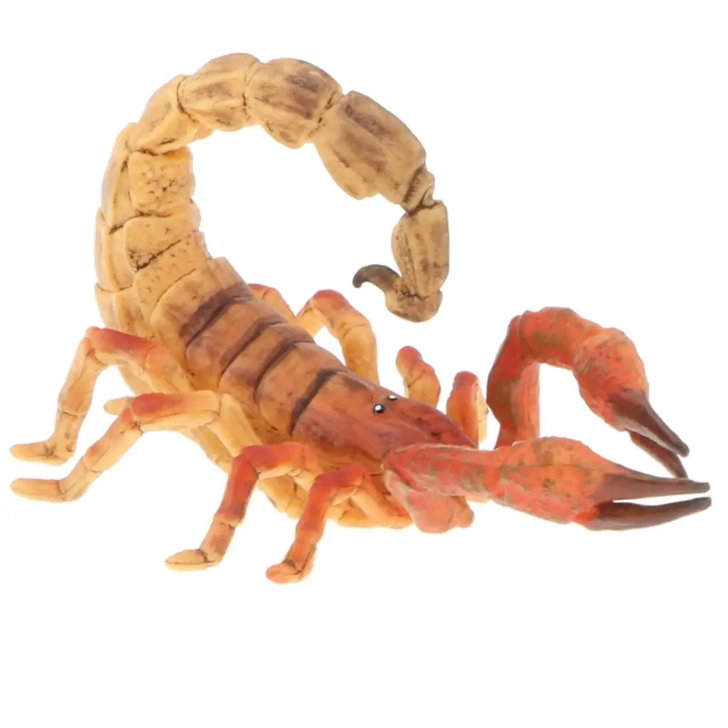 Plastic Scorpion Model Figure Figurines Toy for Kids Gift Home Display Decor