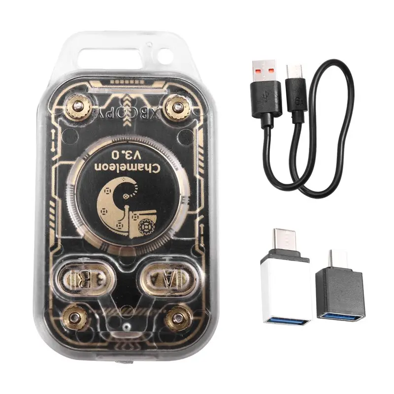 

【РЕКОМЕНДУЕМ】Устройство для чтения и записи RFID-чипов Chameleon V3.0 (125 кГц, 13,56 МГц) для NFC, копировщик меток, эмулятор смарт-карт