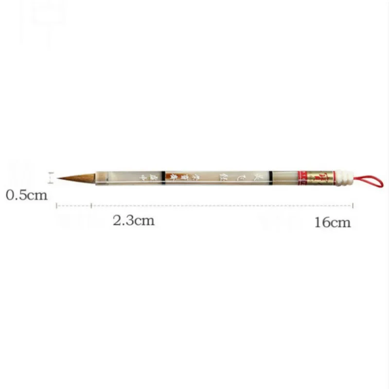 Mixed Hair Brushes Pen Caligrafia High Grade Horns Penholder Calligraphy Brush Pen Chinese Mixed Hair Brush Pen Set Tinta China