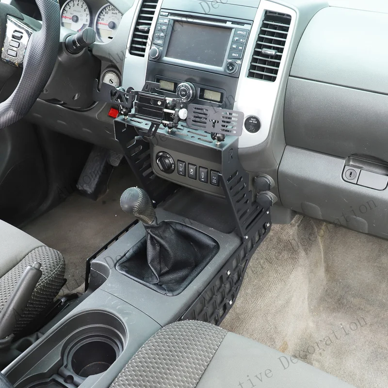 Z+ Off-Road Center Molle Panel Digital Device Mount For Nissan Frontier 2009-17